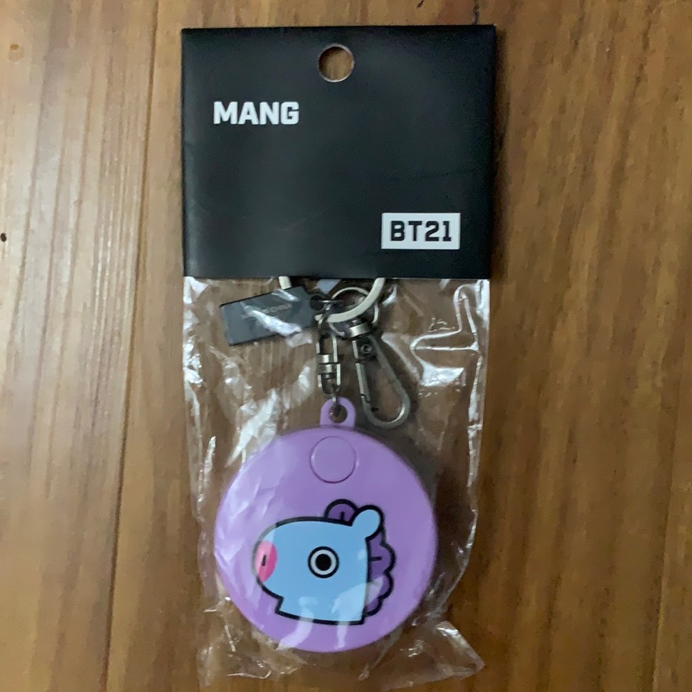 BT21 Mang keychain light